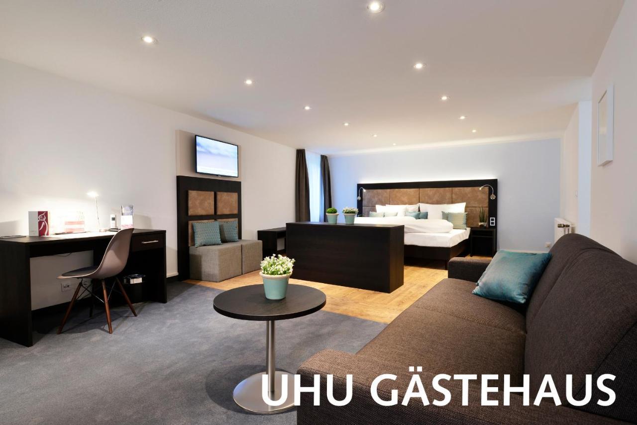 Hotel Uhu Garni Kolín nad Rýnem Exteriér fotografie